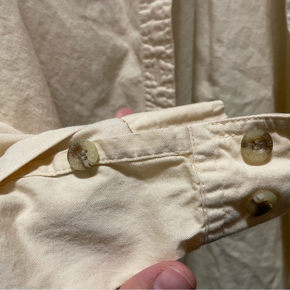 Mountain lake long sleeve button down shirt size L - Picture 3 of 5